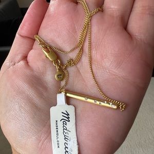 NWT madewell  necklace